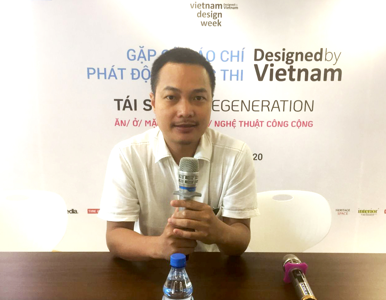 Ông Lê Việt Hà (Chủ tịch Ashui.com) phát biểu khai mạc sự kiện