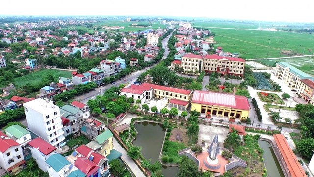 Huyện Thanh Oai, H&agrave; Nội. (Ảnh:&nbsp;Lao động Thủ đ&ocirc;). &nbsp;