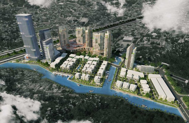 Phối cảnh Dự &aacute;n Investco Green City B&igrave;nh Ch&aacute;nh. Nguồn ảnh Internet.