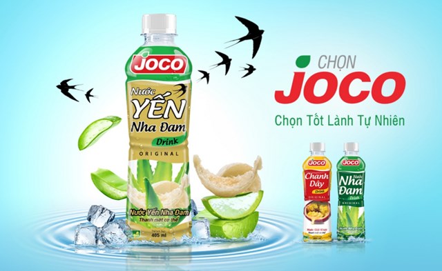 Nước tr&aacute;i c&acirc;y JOCO với nhiều hương vị thơm ngon, sử dụng nguồn nguy&ecirc;n liệu thi&ecirc;n nhi&ecirc;n đem lại nhiều lợi &iacute;ch cho sức khỏe người ti&ecirc;u d&ugrave;ng &nbsp;