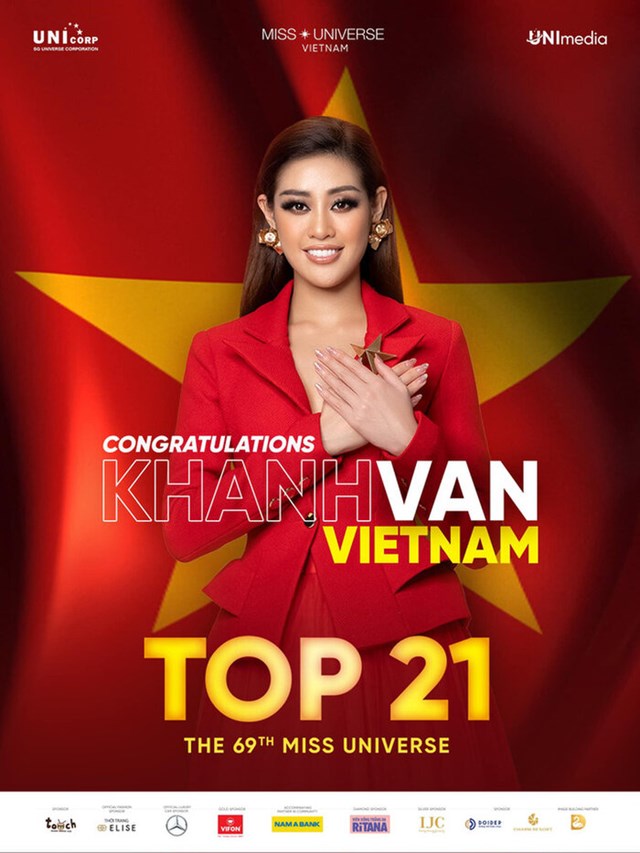 Kh&aacute;nh V&acirc;n trở th&agrave;nh gương mặt được nhiều lượt vote nhất lịch sử Miss Universe.