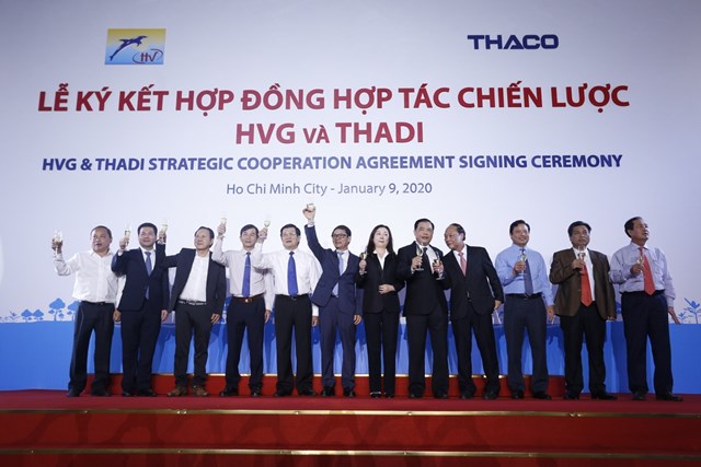 Thaco bắt tay hợp tác HAGL và Hùng Vương, tấn công mạnh mẽ vào lĩnh vực nông nghiệp. (Ảnh: Thaco).