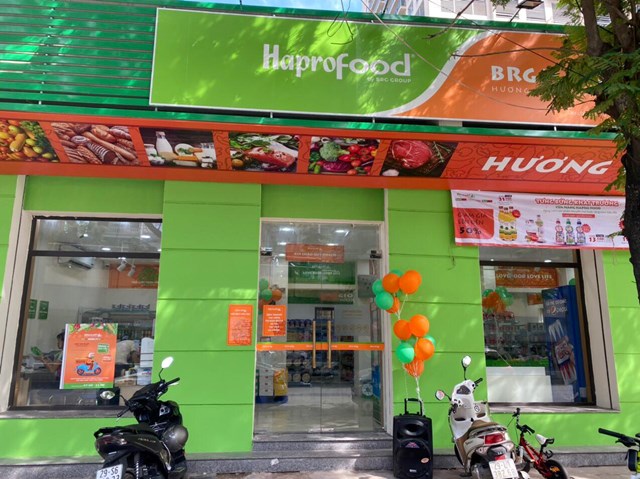 Minimart Hapro Food 94 L&aacute;ng Hạ thuộc chuỗi BRGMart mới mở th&ecirc;m ng&agrave;y 7/6