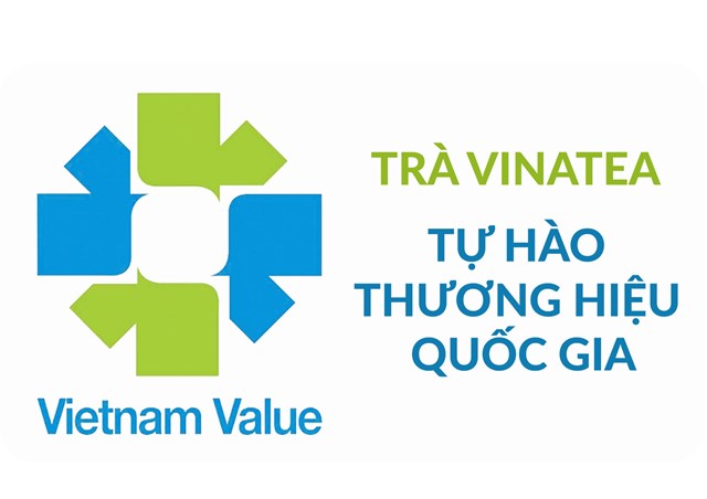 Tr&agrave; Vinatea - Tự h&agrave;o Thương hiệu Quốc gia - Tr&agrave; an to&agrave;n cho sức khỏe vinh hạnh l&agrave; một trong những đại diện của thương hiệu Việt.