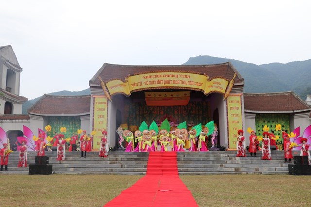 Quảng Ninh: Khai mạc chương tr&#236;nh “Y&#234;n Tử - Về miền đất Phật m&#249;a thu, tưởng nhớ Phật ho&#224;ng Trần Nh&#226;n T&#244;ng” - Ảnh 3