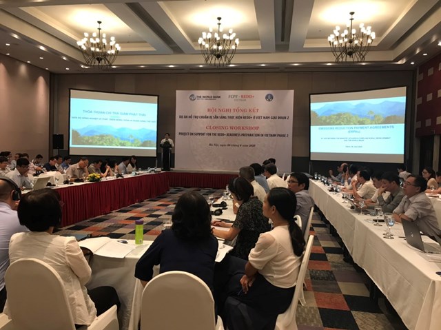 Hội thảo tổng kết Dự &#225;n “Hỗ trợ chuẩn bị sẵn s&#224;ng thực hiện REDD+ ở Việt Nam - giai đoạn 2” (FCPF-2) - Ảnh 1