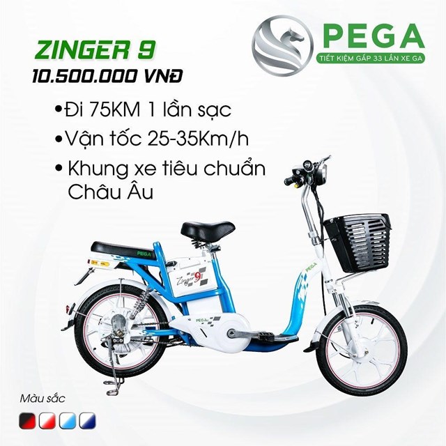 Xe đạp điện Zinger 9 gi&aacute; rẻ, chất lượng cao