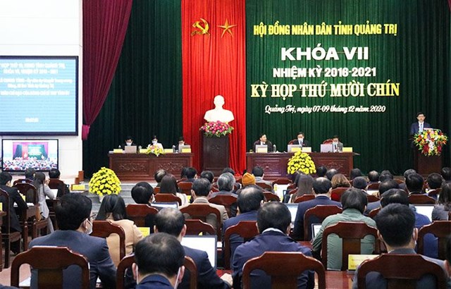 Quảng Trị khai mạc kỳ họp HĐND tỉnh lần thứ 19, kh&#243;a VII  - Ảnh 1