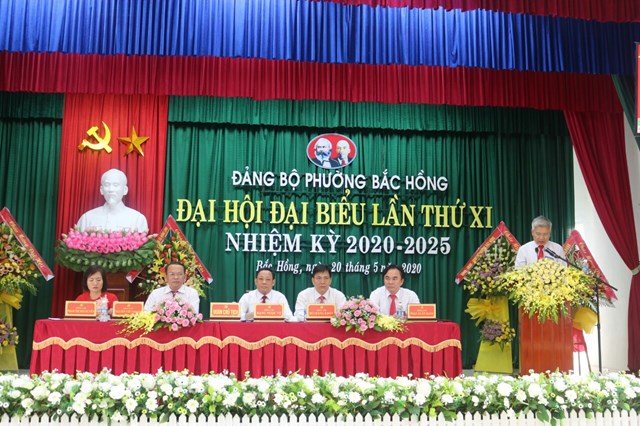 Phường Bắc Hồng tổ chức Đại hội đại biểu lần thứ XI, nhiệm kỳ 2020 &ndash; 2025 &nbsp;