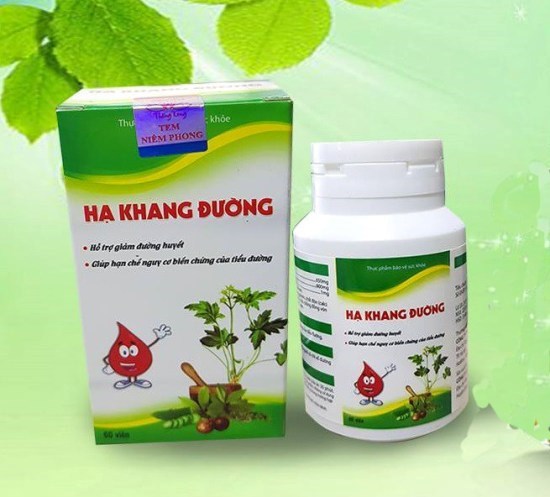 Thực phẩm bảo vệ sức khỏe Hạ khang đường quảng c&aacute;o g&acirc;y hiểu nhầm