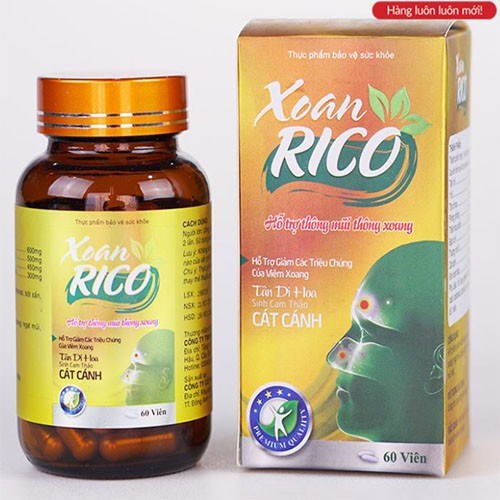 Thực phẩm bảo vệ sức khỏe XOAN RICO quảng c&aacute;o g&acirc;y hiểu nhầm