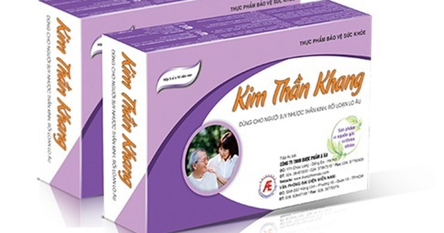 Thực phẩm bảo vệ sức khỏe Kim Thần Khang quảng c&aacute;o g&acirc;y hiểu nhầm