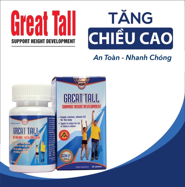 Thực phẩm bảo vệ sức khỏe Great Tall quảng c&aacute;o g&acirc;y hiểu nhầm