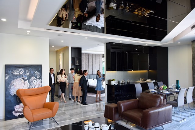 Không gian trưng bày nội thất tại showroom