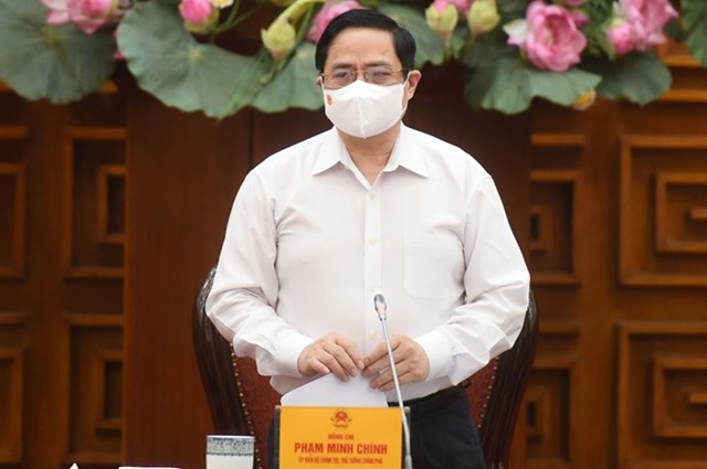 Thủ tướng Phạm Minh Chính đã chủ trì cuộc họp khẩn về các biện pháp phòng chống Covid-19 