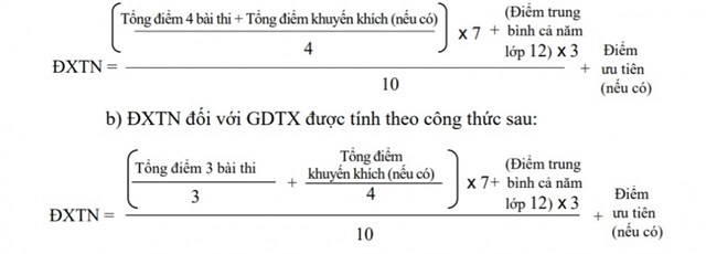 Thi tốt nghiệp THPT 2020: C&#225;ch t&#237;nh điểm x&#233;t tốt nghiệp cập nhật ch&#237;nh x&#225;c nhất - Ảnh 1