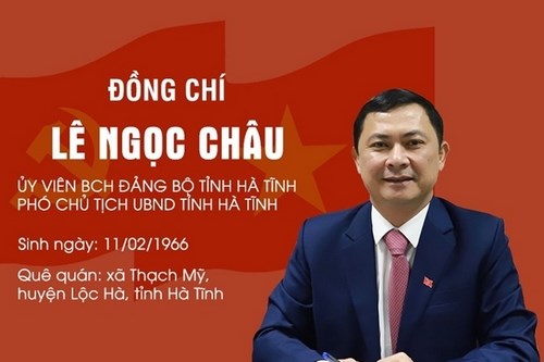 &Ocirc;ng L&ecirc; Ngọc Ch&acirc;u - Gi&aacute;m đốc Sở Y tế giữ chức vụ Ph&oacute; Chủ tịch UBND tỉnh H&agrave; Tĩnh. (Ảnh: B&aacute;o H&agrave; Tĩnh)