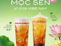 ToCoToCo ra mắt Mộc Sen – Hương sen Việt trong ly trà thời thượng