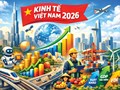 Kinh tế Việt Nam năm 2026:  Hướng tới tăng trưởng  bền vững