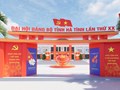 Hà Tĩnh: Chuẩn bị các gian hàng thương mại phục vụ Đại hội Đảng
