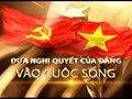Khẩn trương đưa nghị quyết vào cuộc sống