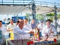 Bộ trưởng Nguyễn Văn Hùng dâng hương tưởng niệm các anh hùng liệt sĩ tại Nghĩa trang Trường Sơn