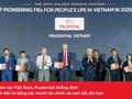 Prudential tiếp tục được vinh danh tại Giải thưởng Rồng Vàng 2026