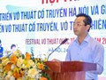 Hà Nội hướng tới Festival Võ thuật quốc tế mang đậm bản sắc