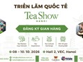 Tea Masters Cup Việt Nam 2026 chính thức trở lại trong khuôn khổ Triển lãm Quốc tế CafeShow – TeaShow 2026