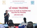 Khai trương Nhà sách và Thiết bị trường học Nguyễn Tri Phương - Mô hình mới tiếp nối dòng chảy tri thức