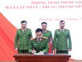 Công an xã Hải Lựu tổ chức lễ phát động phong trào thi đua “3 nhất”