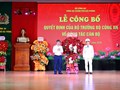 Hải Phòng: Công bố quyết định bổ nhiệm, biệt phái Phó Giám đốc Công an thành phố
