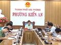 Kiến An: Quyết tâm đẩy nhanh tiến độ Dự án đường Vành đai 2 đoạn Tân Vũ – Hưng Đạo – Bùi Viện