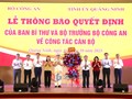 Giám đốc Công an tỉnh Quảng Ninh được điều động giữ chức Ủy viên Ủy ban Kiểm tra Trung ương khóa XIII
