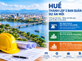 Huế thành lập 3 ban quản lý dự án mới