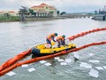 Bộ đội Biên phòng Đà Nẵng tăng cường khả năng phản ứng sự cố dầu