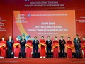 Nghệ An: Hội chợ rộn ràng sắc hàng Việt giữa mùa Tết độc lập