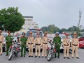 Hà Nội: Đội CSGT - TT, Công an thị xã Sơn Tây đảm bảo trật tự an toàn giao thông ở khu vực ngoại thành