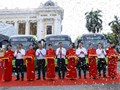 VinBus khai trương tuyến buýt điện miễn phí E11 - phục vụ người dân tham quan các điểm du lịch nổi tiếng của Thủ Đô