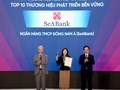 SeABank giữ vững danh hiệu Thương hiệu Mạnh Việt Nam 17 năm liên tiếp
