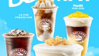 Highlands Coffee gây bão với bộ sưu tập vị dừa mới