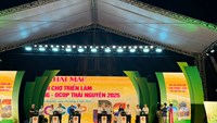 Hơn 30 tỉnh, thành phố tham gia Hội chợ triển lãm “Công Thương - OCOP Thái Nguyên 2025”
