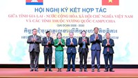 Gia Lai mở rộng hợp tác với ba tỉnh Đông Bắc Campuchia