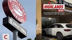 Highlands Coffee ra mắt mô hình Drive Thru đầu tiên tại Việt Nam