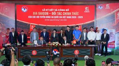 SABECO và VFF gia hạn hợp tác chiến lược, tiếp sức cho Bóng đá Việt Nam giai đoạn 2026