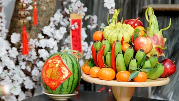 Mâm ngũ quả ngày Tết: Khi trái cây mang tấm lòng người Việt