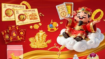 Thị trường vàng Thần Tài 2026: Đa dạng mẫu mã, tăng sức hút đầu năm