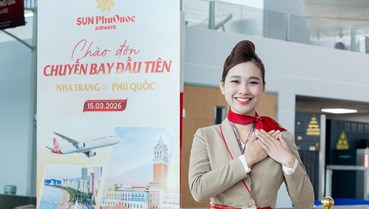 Mở đồng loạt hai đường bay tới miền Trung, Sun PhuQuoc Airways mang đến "1 hành trình, 2 điểm đến" đẳng cấp.