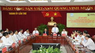 Tập đoàn T&T mong muốn đầu tư vào hàng loạt dự án đô thị, năng lượng lớn ở Cần Thơ