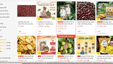 Nông sản Việt trên sàn online: Cạnh tranh bằng chất lượng hay giá?